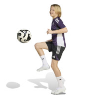 adidas Manchester United Training Short 2025-2026 Kids Black White Purple