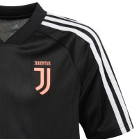 adidas Juventus Trainingsshirt 2019-2020 Kids Zwart Wit