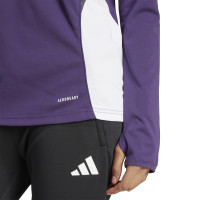 adidas Manchester United 1/4-Zip Tracksuit 2025-2026 Women Purple Black White