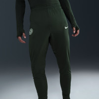Nike Chelsea Strike Track Full-Zip Hooded Tracksuit 2025-2026 Dark Green White