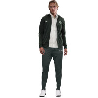 Nike Chelsea Strike Track Full-Zip Hooded Tracksuit 2025-2026 Dark Green White