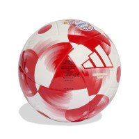 adidas Bayern München Mini Voetbal Maat 1 2025-2026 Wit Rood Goud