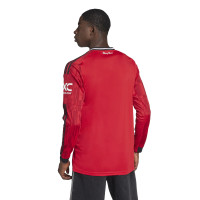 adidas Manchester United Long Sleeve Home Shirt 2025-2026