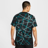 Nike Inter Milan Pre-Match Trainingsshirt 2025-2026 Zwart Turquoise Wit