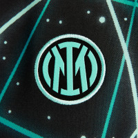 Nike Inter Milan Pre-Match Trainingsshirt 2025-2026 Zwart Turquoise Wit