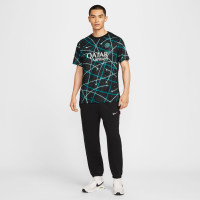 Nike Inter Milan Pre-Match Trainingsshirt 2025-2026 Zwart Turquoise Wit