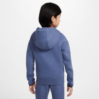 Nike Paris Saint-Germain Tech Fleece Vest 2025-2026 Kids Blauw Wit