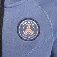 Nike Paris Saint-Germain Tech Fleece Vest 2025-2026 Kids Blauw Wit