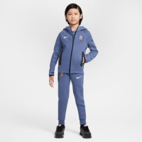 Nike Paris Saint-Germain Tech Fleece Vest 2025-2026 Kids Blauw Wit