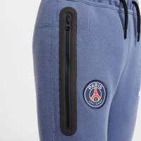Nike Paris Saint-Germain Tech Fleece Joggingbroek 2025-2026 Kids Blauw Wit