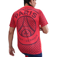 Nike Paris Saint-Germain Pre-Match Training Shirt 2025-2026 Red Black White
