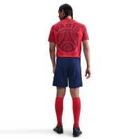Nike Paris Saint-Germain Pre-Match Training Shirt 2025-2026 Red Black White