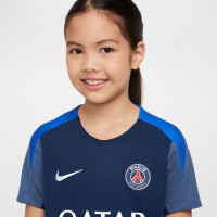 Nike Paris Saint-Germain Strike Training Set 2025-2026 Kids Dark Blue White