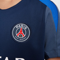 Nike Paris Saint-Germain Strike Training Set 2025-2026 Kids Dark Blue White