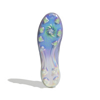 adidas F50 Sparkfusion Elite Grass/Artificial Grass Football Boots (MG) Women Purple Yellow