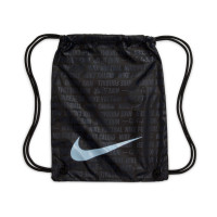 Nike Phantom 6 High Elite Gras Football Boots (FG) Black Light Blue