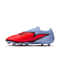 Nike Phantom 6 Low Pro Artificial Grass Football Boots (AG) Light Blue Bright Red Black
