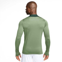 Nike Chelsea Strike 1/4-Zip Tracksuit 2025-2026 Grey Green Dark Green White