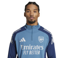 adidas Arsenal Trainingspak 1/4-Zip 2025-2026 Blauw Donkerblauw Wit