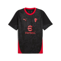 PUMA AC Milan Training Shirt 2025-2026 Black Red