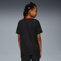 PUMA AC Milan Training Shirt 2025-2026 Kids Black Red