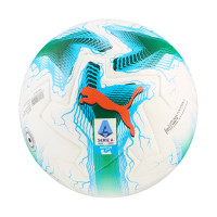 PUMA Orbita Serie A WP Football Size 5 2025-2026 White Blue Green