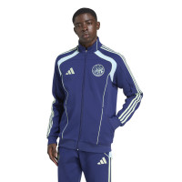 adidas Ajax Urban Purist Full-Zip Tracksuit 2025-2026 Dark Blue Light Blue Green