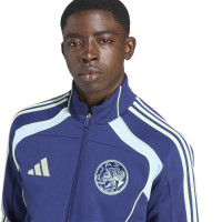 adidas Ajax Urban Purist Trainingsjack 2025-2026 Donkerblauw Lichtblauw Groen