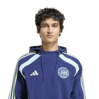 adidas Ajax Urban Purist Hoodie 2025-2026 Dark Blue Light Blue Green