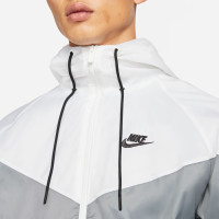 Nike Sportswear Windrunner Full-Zip Woven Tracksuit Grey White Black