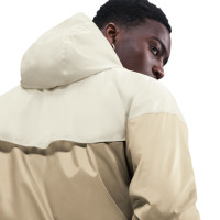 Nike Sportswear Windrunner Jack Beige Wit