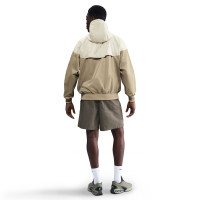 Nike Sportswear Windrunner Jack Beige Wit