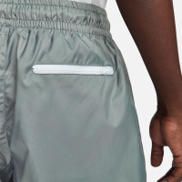 Nike Sportswear Windrunner Full-Zip Woven Tracksuit Grey White Black