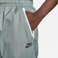 Nike Sportswear Windrunner Full-Zip Woven Tracksuit Grey White Black