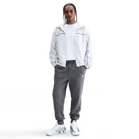 Nike Sportswear Club Fleece Joggingpak Hooded Grijs Zilver Wit