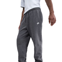 Nike Sportswear Club Fleece Joggingpak Hooded Grijs Zilver Wit