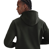 Nike Sportswear Club Fleece Jogging Suit Hooded Dark Green White