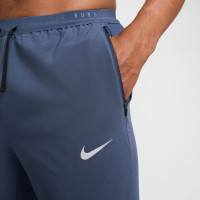 Nike Stride Trainingsbroek Woven Donkerblauw Zilver