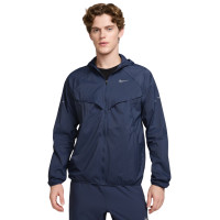Nike Stride Repel Trainingspak Full-Zip Woven Donkerblauw Zilver
