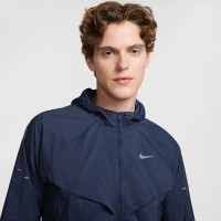 Nike Stride Repel Trainingspak Full-Zip Woven Donkerblauw Zilver