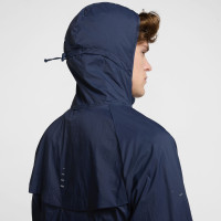 Nike Stride Repel Trainingspak Full-Zip Woven Donkerblauw Zilver