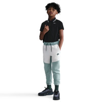 Nike Tech Fleece Sportswear Joggingbroek Kids Grijsgroen Wit Zwart