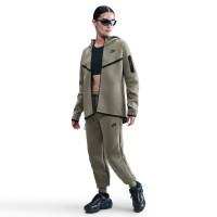 Nike Sportswear Tech Fleece Full-Zip Tracksuit Women's Green Grey Black