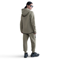 Nike Sportswear Tech Fleece Full-Zip Tracksuit Women's Green Grey Black