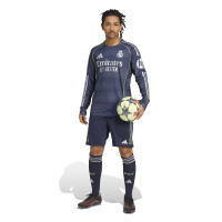 adidas Real Madrid Authentic Long Sleeve Away Shirt 2025-2026