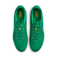 Nike Tiempo Legend 10 Academy Gras Voetbalschoenen (FG) Groen Wit Blauw