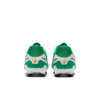 Nike Tiempo Legend 10 Academy Gras Voetbalschoenen (FG) Groen Wit Blauw