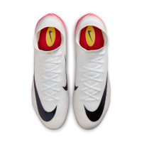Nike Zoom Mercurial Superfly 10 Elite Gras Football Boots (FG) White Red Black