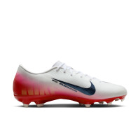 Nike Zoom Mercurial Vapor 16 Academy Grass/Artificial Grass Football Boots (MG) White Red Black