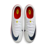 Nike Zoom Mercurial Vapor 16 Academy Grass/Artificial Grass Football Boots (MG) White Red Black